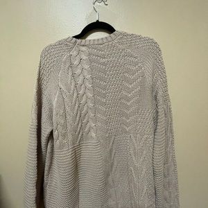 Knit sweater
